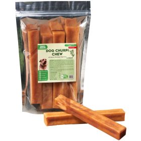 Dog Churpi Chew – 100% Natural Himalayan Yak Cheese Dog Treats | Grain-Free, Gluten-Free Dental Chews | 4-Pack | Large Size (15 oz)