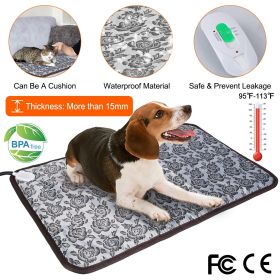 Cozy Comfort Pet Heating Pad – Waterproof, Adjustable Electric Mat with Chew-Proof Cord  Perfect for Dogs & Cats
