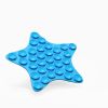 Sea star pet suction cup licking pad pet dinner plate dog licking pad slow food bowl
