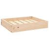 Dog Bed Solid Wood Pine 20.3"x17.3"x3.5"