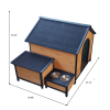 Wearable and Strong Dog House for Playground