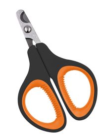Pet Life 'Mini Razor' Grooming Pet Nail Clipper for Small Breeds Puppies and Cats (Color: ORANGE)