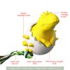 Dinosaur Egg Dog Toothbrush Toy – Bite-Resistant Puzzle Chew for Teeth Cleaning & Boredom Relief