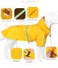 Reflective Dog Raincoat with Hood – Windproof Cloak for Small & Large Breeds