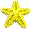 Starfish-Shaped Dog Chew Toy – Natural Rubber, Squeaky & Treat-Filled Puzzle for Teething & Training