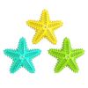 Starfish-Shaped Dog Chew Toy – Natural Rubber, Squeaky & Treat-Filled Puzzle for Teething & Training