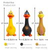 Wacky Chicken & Duck Latex Toy – Bite-Resistant Squeaky Fun for Dogs